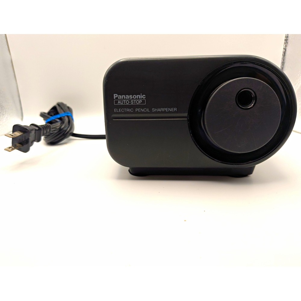 Panasonic KP-350 Electric Auto-Stop Pencil Sharpener Desktop Model, Black